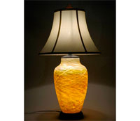 Blown Glass Lamp